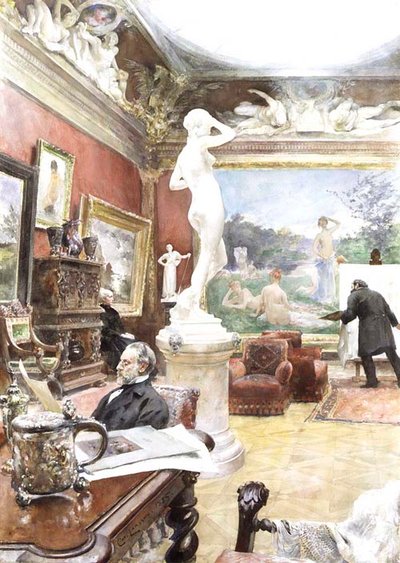 Fürstenberg Gallery by Carl Larsson